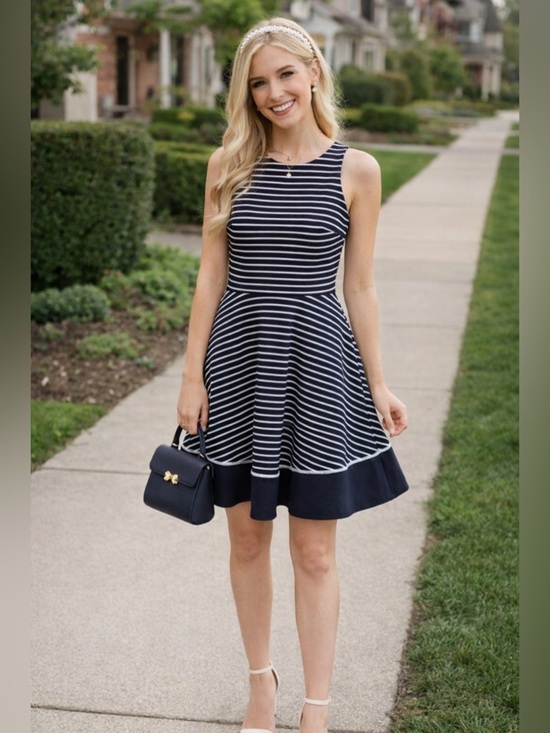 kate spade Dresses & Skirts - NWT Kate Spade Broome Street Stripe Ponte Dress – Size 4